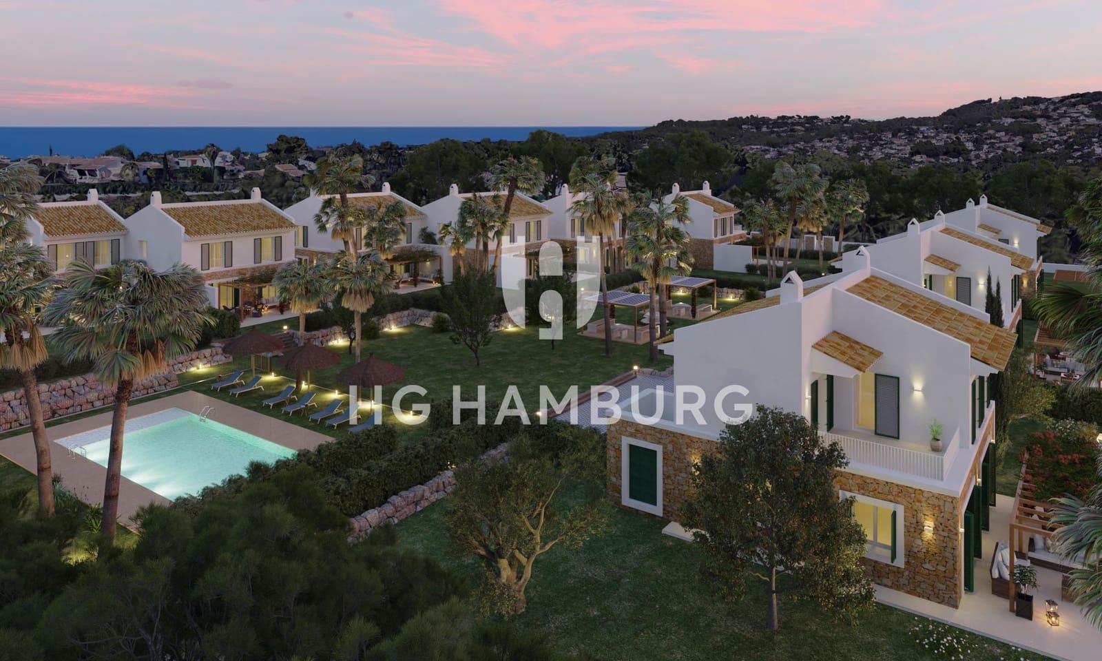 3 chambre Villa/Maison Mitoyenne à vendre à Javea / Xabia avec piscine garage - 878 000 € (Ref: 9592168)