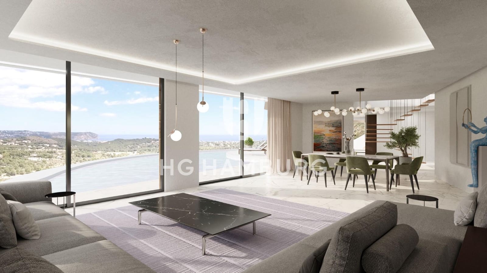 4 makuuhuone Huvila myytävänä paikassa Javea / Xabia mukana uima-altaan 
autotalli - 1 425 000 € (Ref: 9611961)