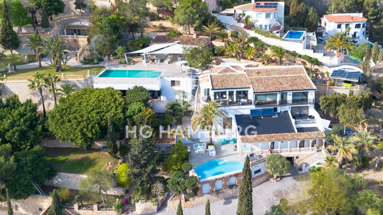 6 makuuhuone Huvila myytävänä paikassa Benissa mukana uima-altaan 
autotalli - 3 900 000 € (Ref: 9627918)