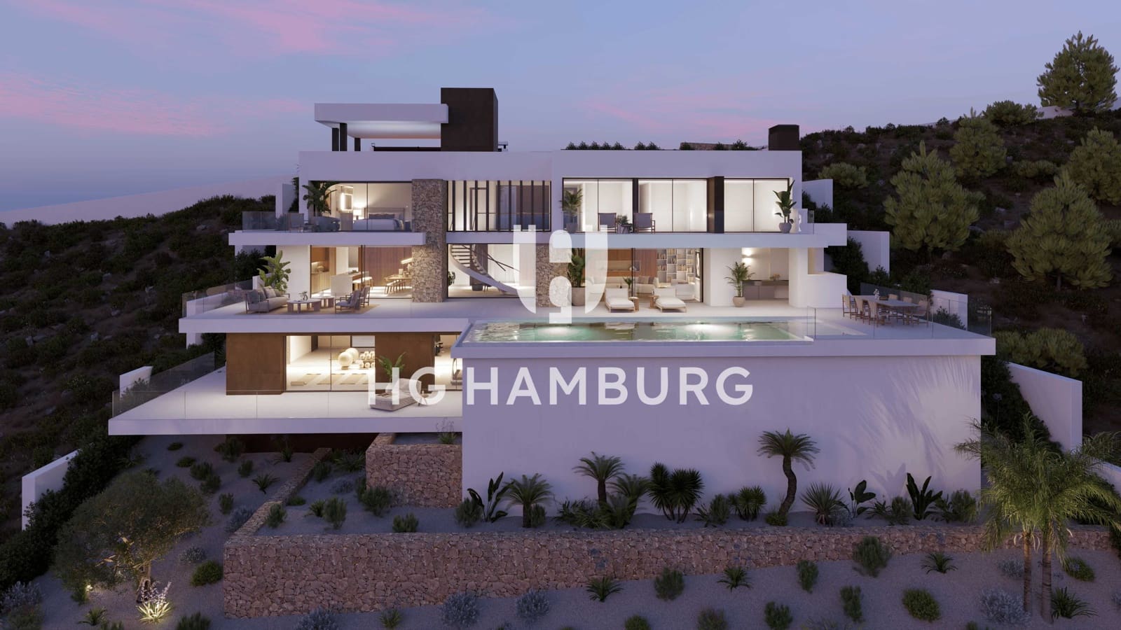 Chalet de 4 habitaciones en Benitachell / Benitatxell en venta con piscina - 3.818.000 € (Ref: 9664055)