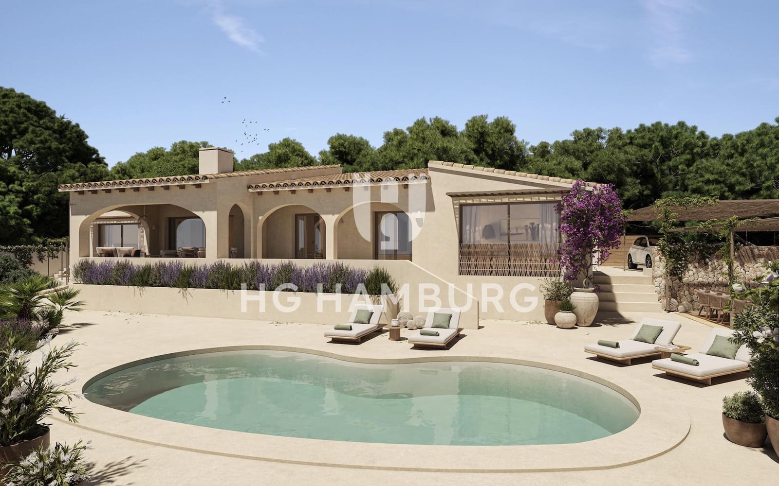 3 bedroom Villa for sale in Benissa with pool garage - € 1,250,000 (Ref: 9733773)