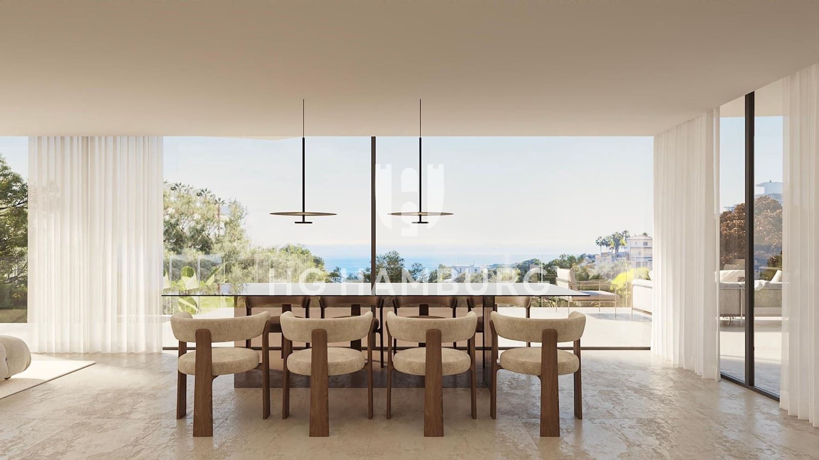 4 makuuhuone Huvila myytävänä paikassa Benissa mukana uima-altaan 
autotalli - 2 450 000 € (Ref: 9733776)