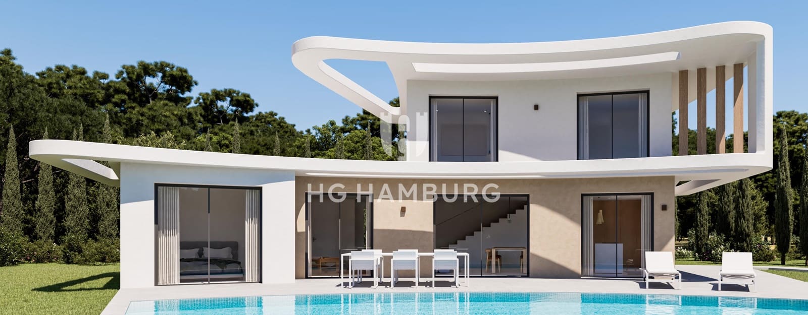 4 sypialnia Willa na sprzedaż w Javea / Xabia z basenem garażem - 1 285 000 € (Ref: 9882400)