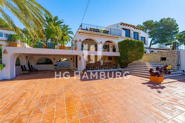 4 sypialnia Willa na sprzedaż w Moraira, Teulada-Moraira z basenem garażem - 2 690 000 € (Ref: 9944590)