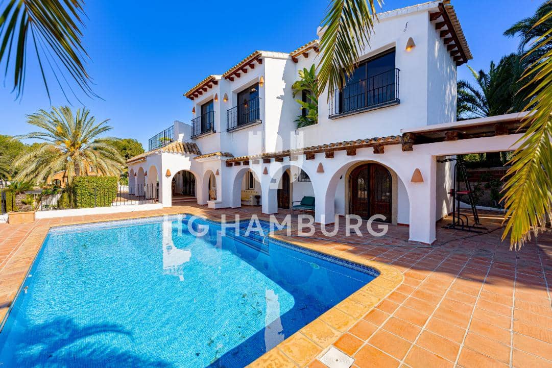 4 sypialnia Willa na sprzedaż w Moraira z basenem garażem - 2 690 000 € (Ref: 9944590)