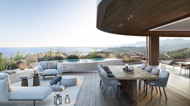 3 soverom Penthouse til salgs i Oropesa  med svømmebasseng garasje - € 1 745 000 (Ref: 8977674)