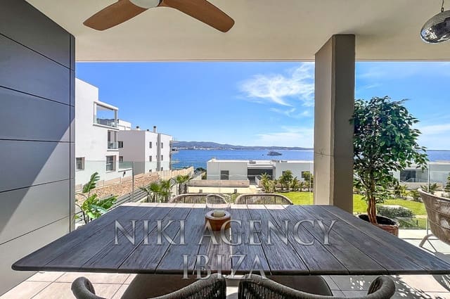 3 sypialnia Apartament na sprzedaż w Cala Gracio, Sant Antoni de Portmany z basenem garażem - 890 000 € (Ref: 2005322)