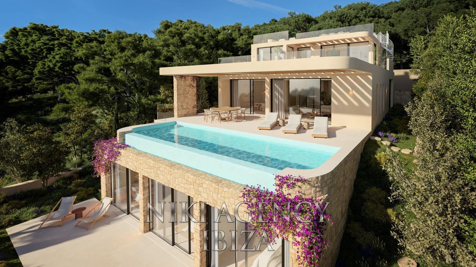 5 Zimmer Villa zu verkaufen in Santa Eulalia / Santa Eularia mit Pool Garage - 2.895.000 € (Ref: 9202172)
