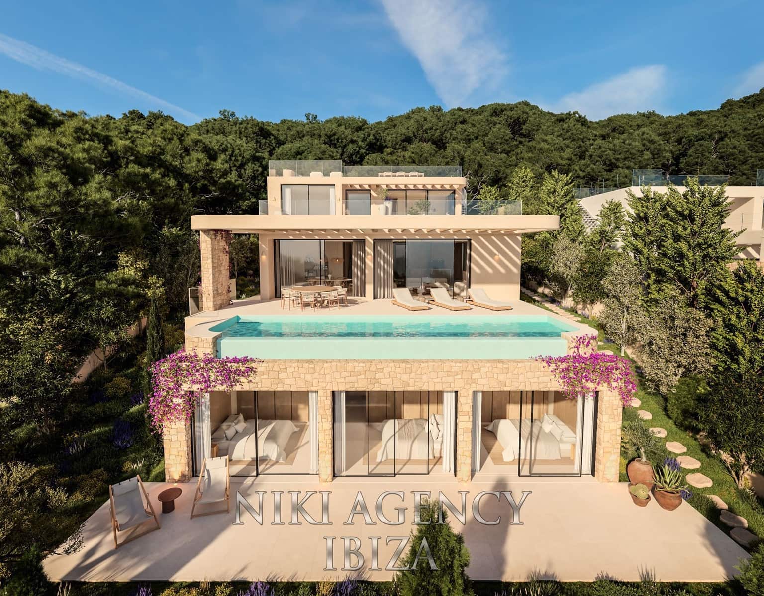5 Zimmer Villa zu verkaufen in Santa Eulalia / Santa Eularia mit Pool Garage - 2.895.000 € (Ref: 9202172)