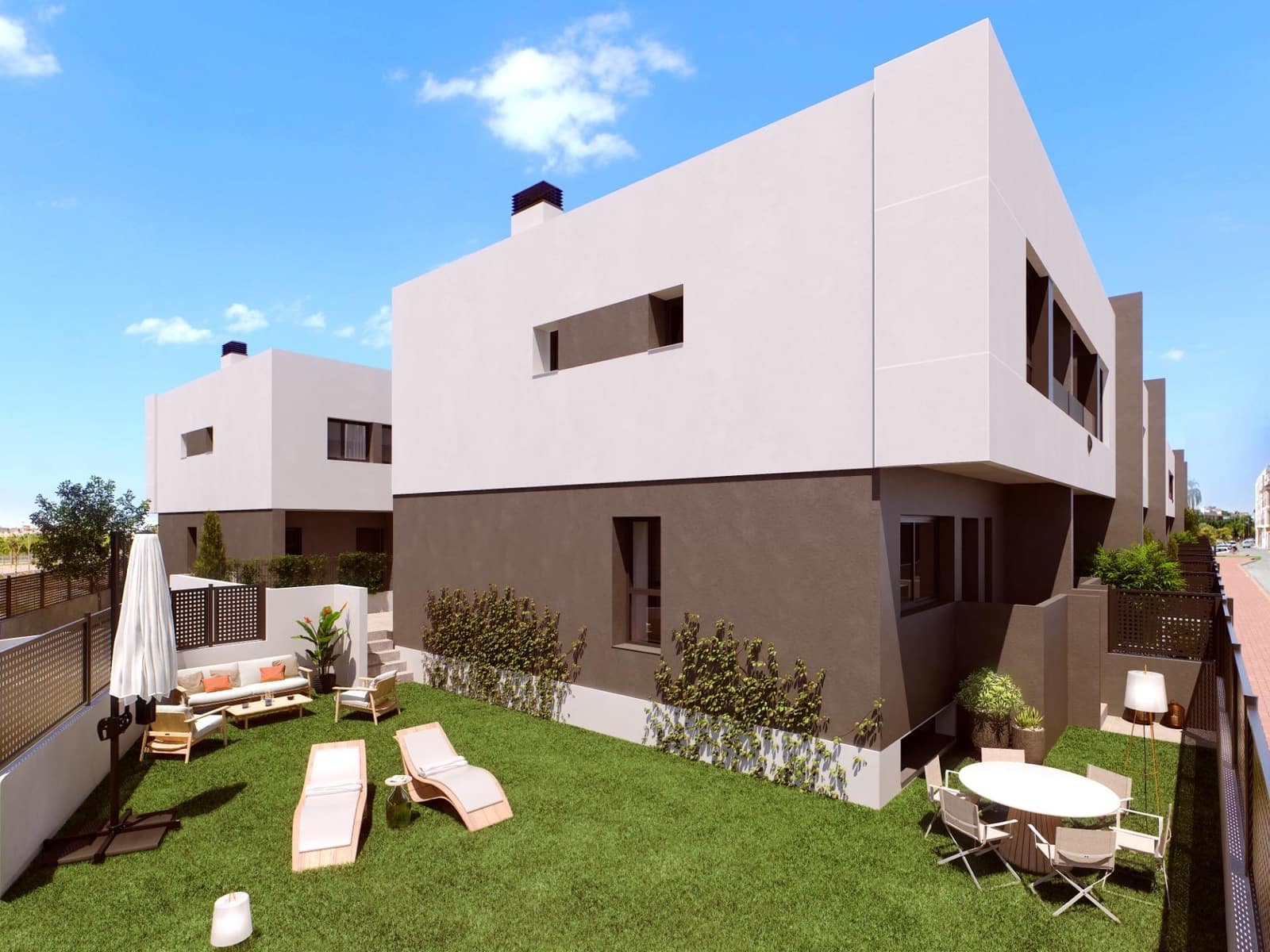 4 soverom Rekkehus til salgs i Espinardo med svømmebasseng garasje - € 365 900 (Ref: 8636607)