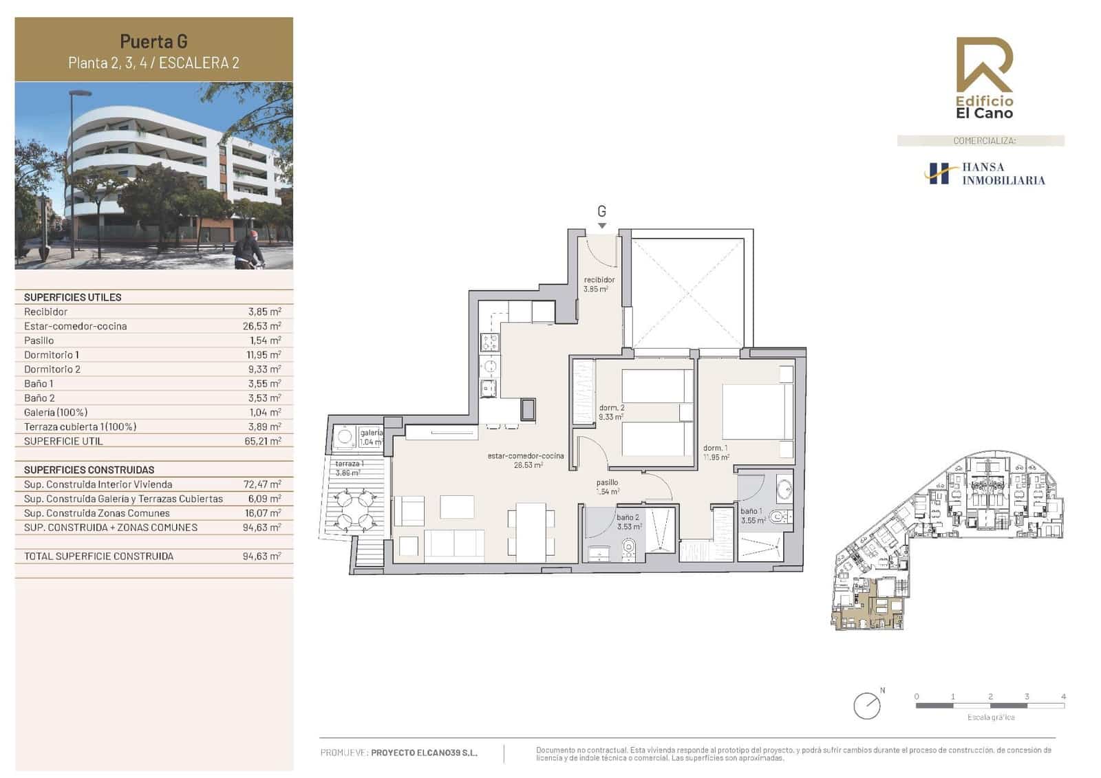 2 bedroom Flat for sale in San Juan de Alicante / Sant Joan d'Alacant - € 213,000 (Ref: 8924049)
