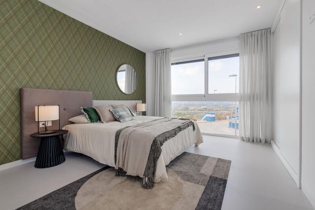 3 sypialnia Willa na sprzedaż w Muchamiel / Mutxamel z basenem garażem - 450 000 € (Ref: 8929039)