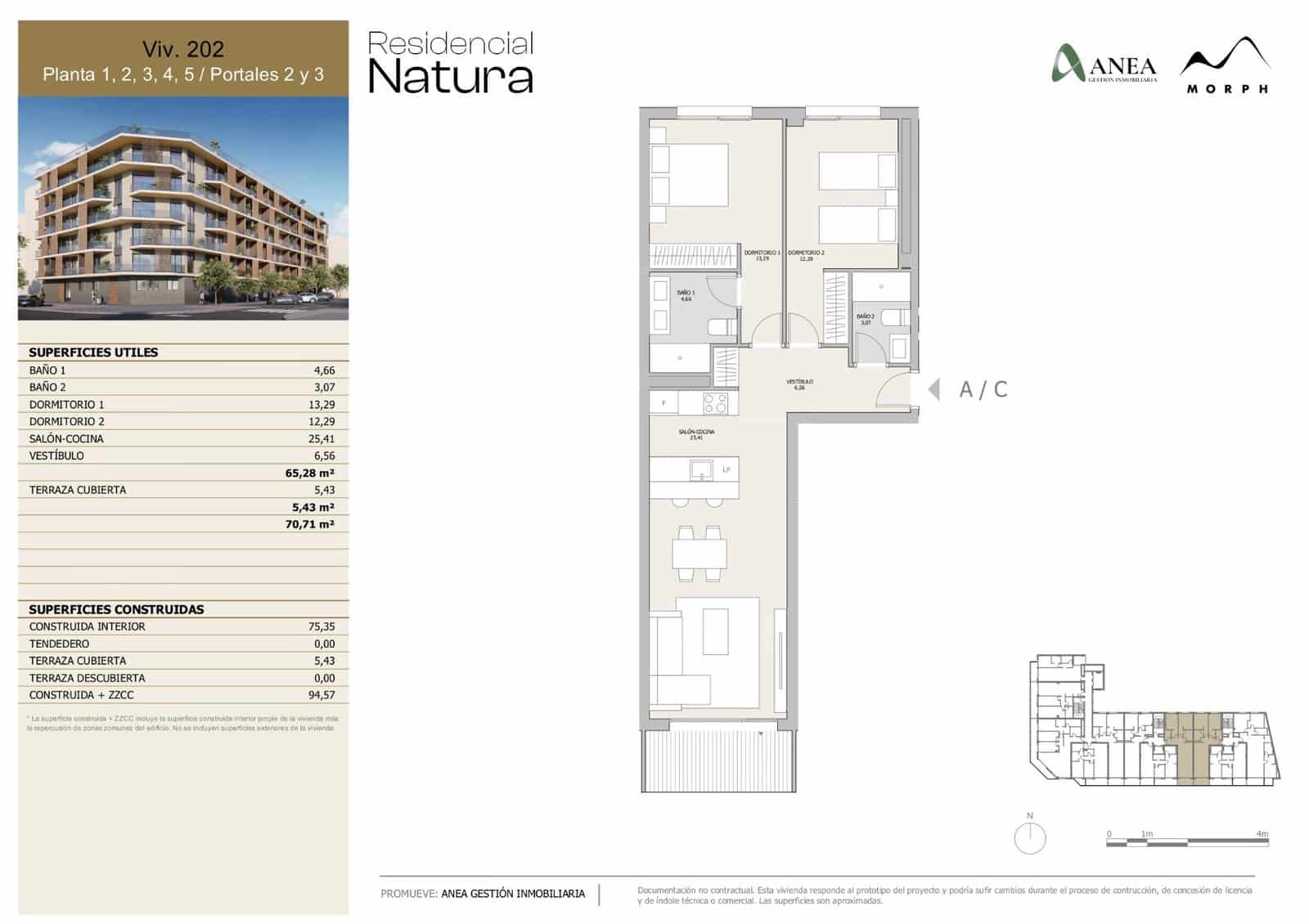 2 soverom Leilighet til salgs i Denia med svømmebasseng garasje - € 250 800 (Ref: 9048997)