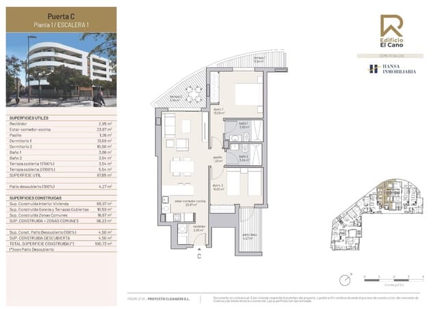 2 soverom Leilighet til salgs i San Juan de Alicante / Sant Joan d'Alacant med garasje - € 220 000 (Ref: 9128461)