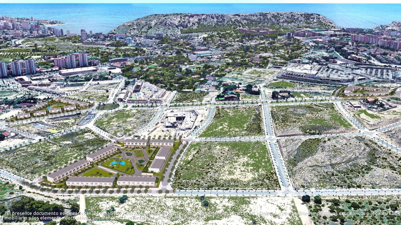 4 soveværelse Rækkehus til salg i Alicante by med swimmingpool garage - € 522.000 (Ref: 9215221)