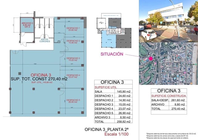 Kantoor te huur in Alicante Golf, Alicante stad met garage - € 4.100 (Ref: 9440741)