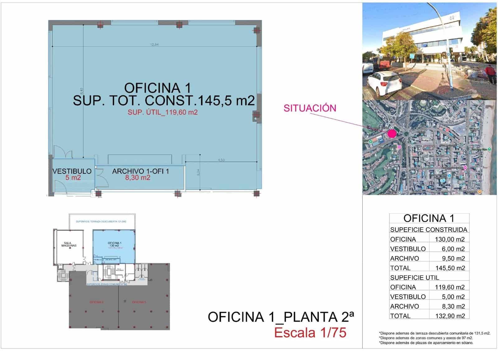 Toimisto vuokrattavana paikassa Playa de San Juan mukana 
autotalli - 2 200 € (Ref: 9440742)
