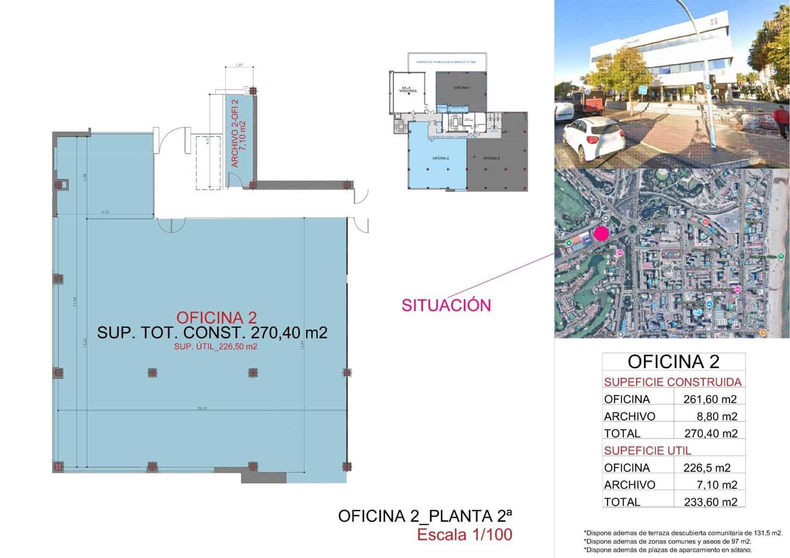Toimisto vuokrattavana paikassa Playa de San Juan mukana 
autotalli - 2 200 € (Ref: 9440742)