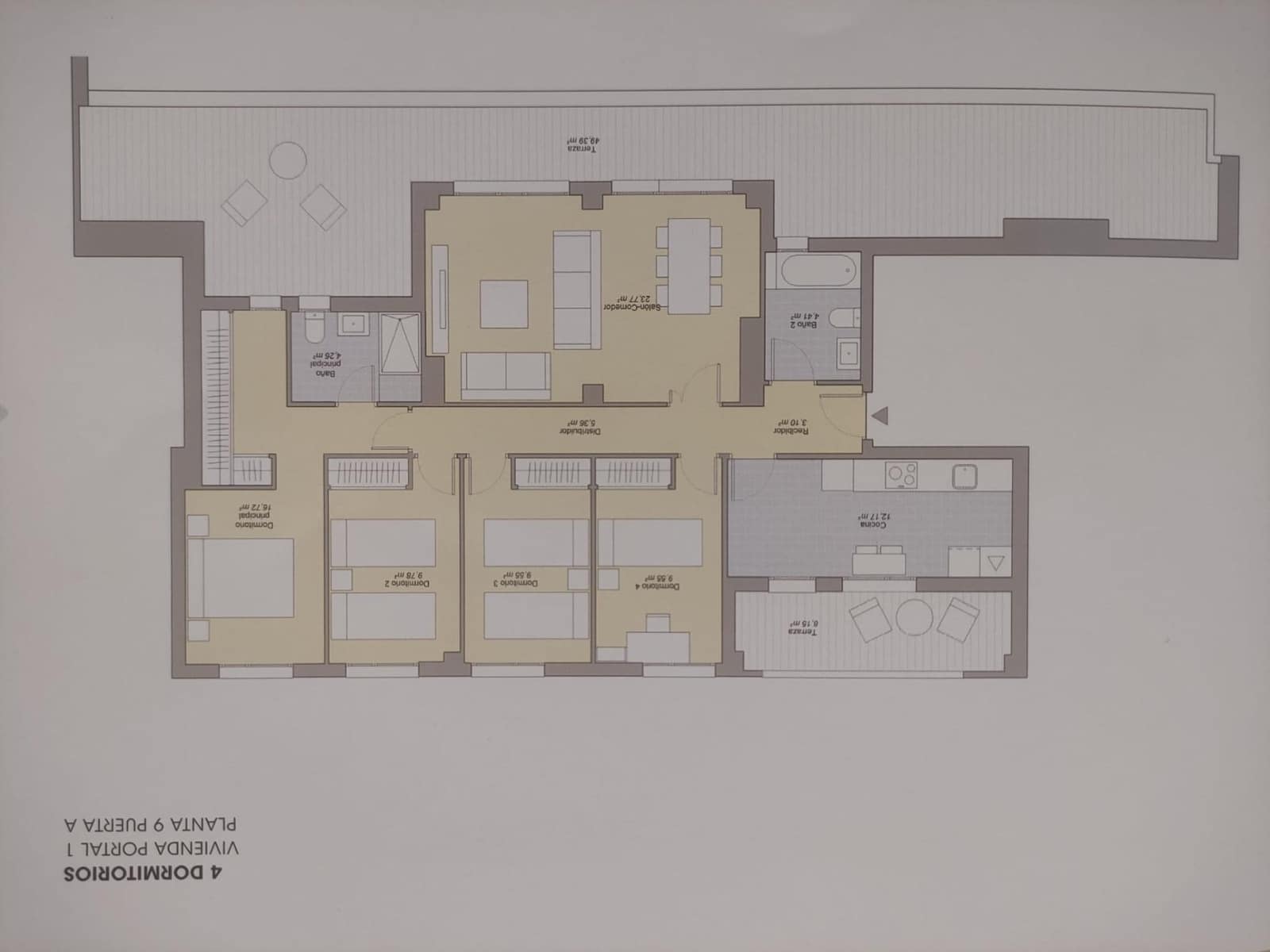 4 soverom Penthouse til salgs i Alicante by med svømmebasseng garasje - € 678 000 (Ref: 9474283)