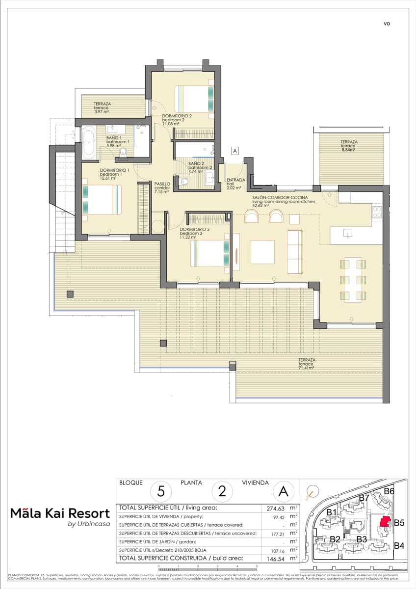 Ático de 3 habitaciones en Estepona en venta con piscina garaje - 725.000 € (Ref: 9457732)