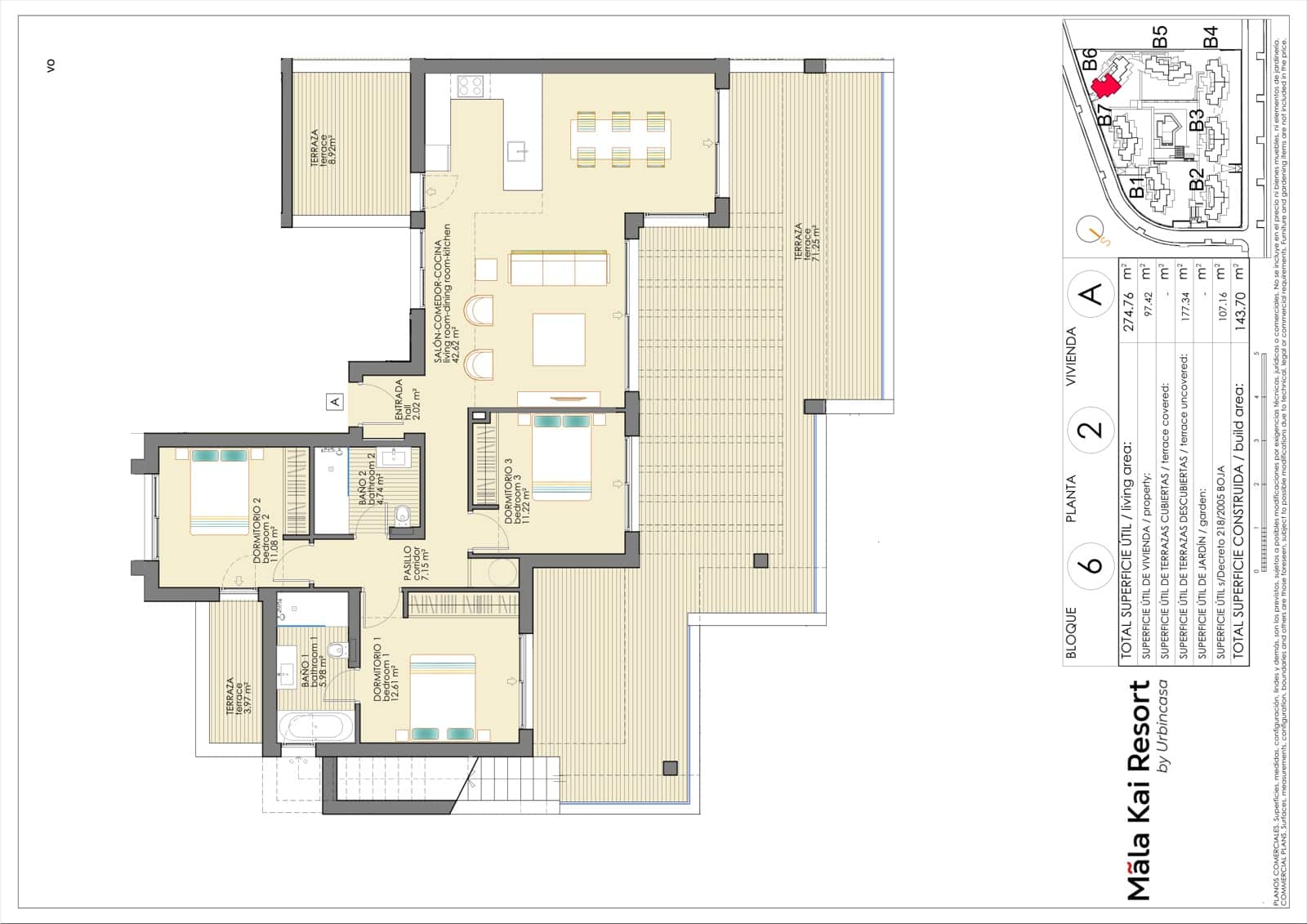 3 soveværelse Penthouse til salg i Estepona med swimmingpool garage - € 740.000 (Ref: 9459463)