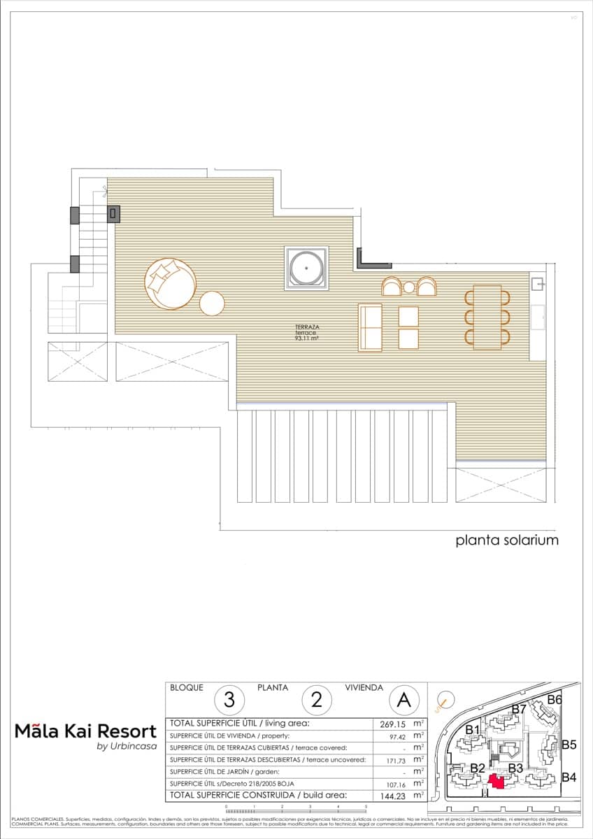 3 sypialnia Penthouse na sprzedaż w Estepona z basenem garażem - 755 000 € (Ref: 9459509)