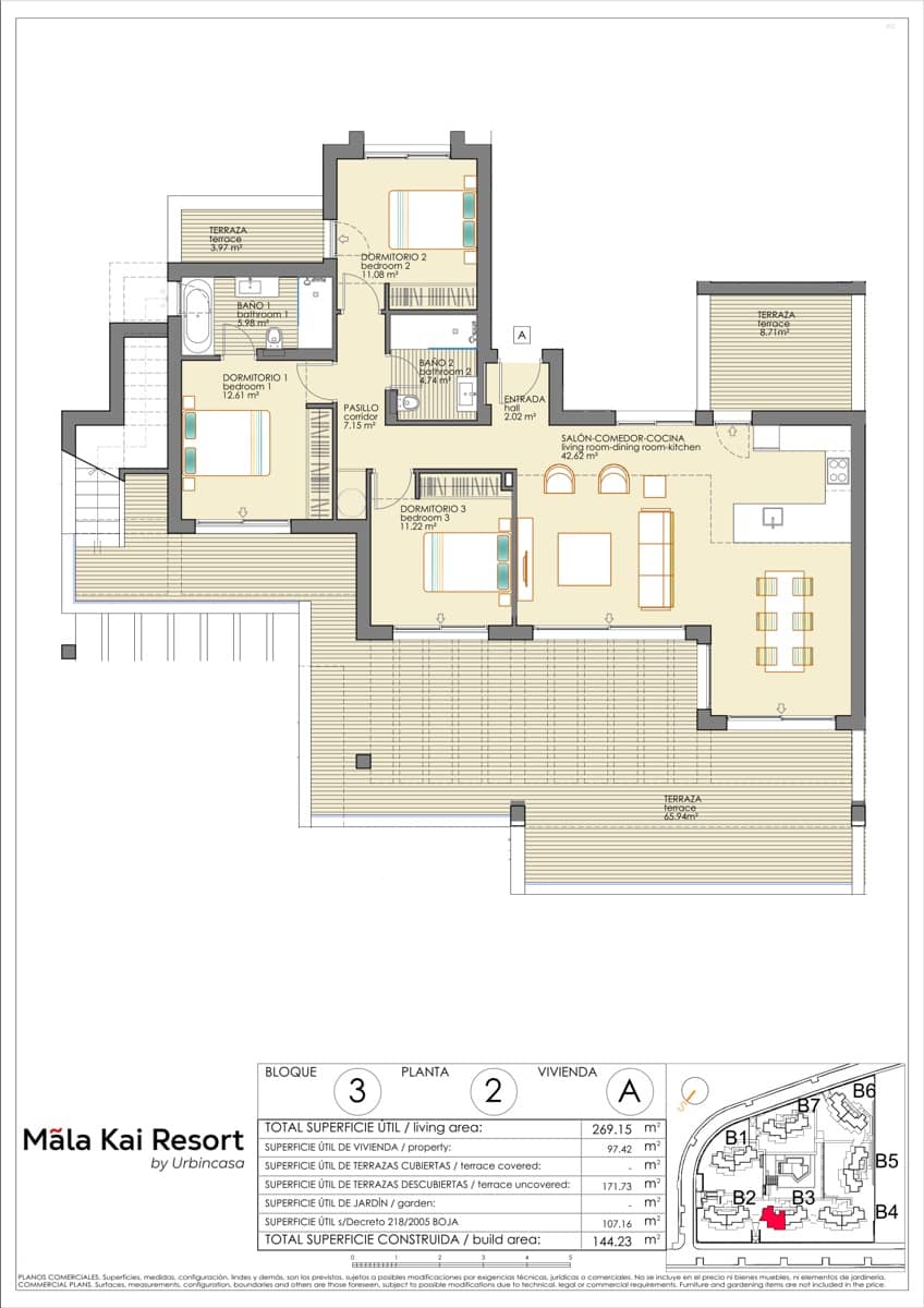 3 sypialnia Penthouse na sprzedaż w Estepona z basenem garażem - 755 000 € (Ref: 9459509)