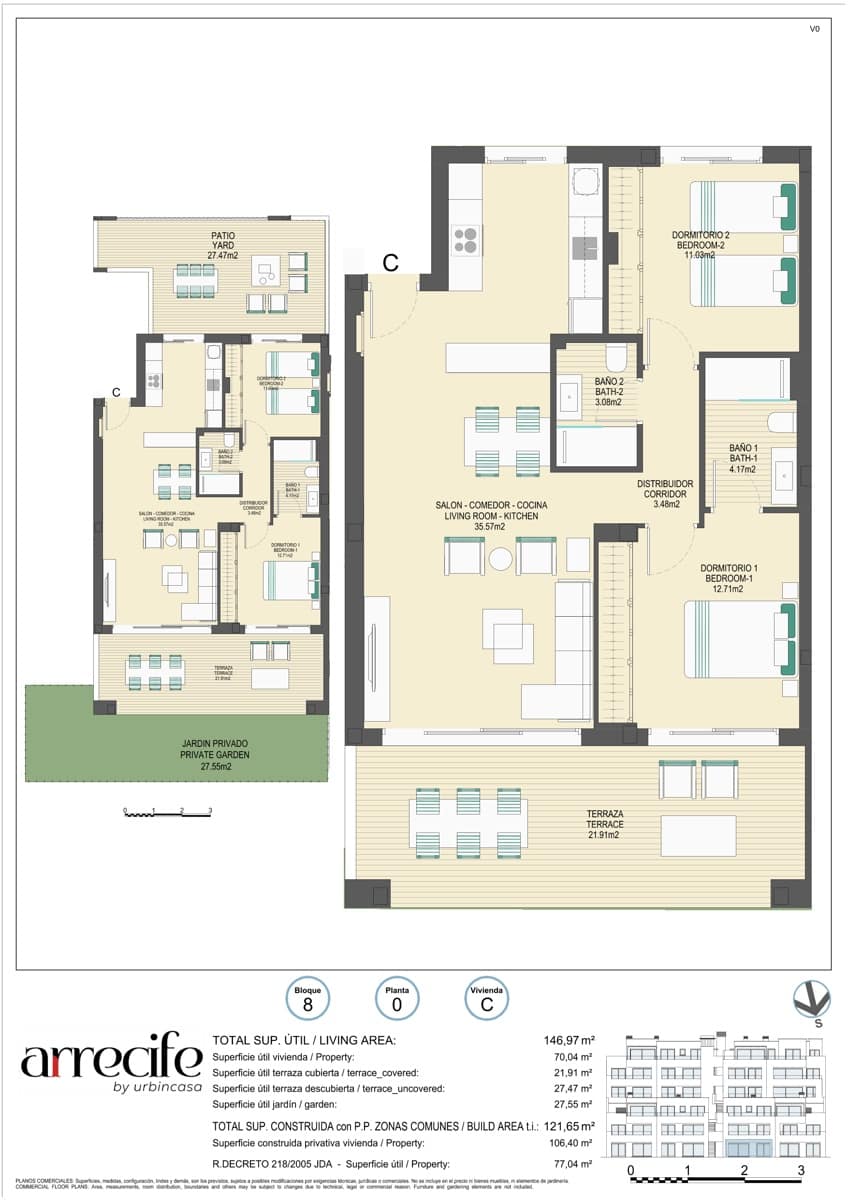Piso de 2 habitaciones en Bahia de Casares en venta con piscina garaje - 420.000 € (Ref: 9468699)