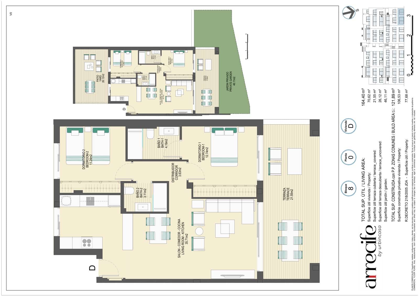2 bedroom Flat for sale in Bahia de Casares with pool garage - € 420,000 (Ref: 9468998)