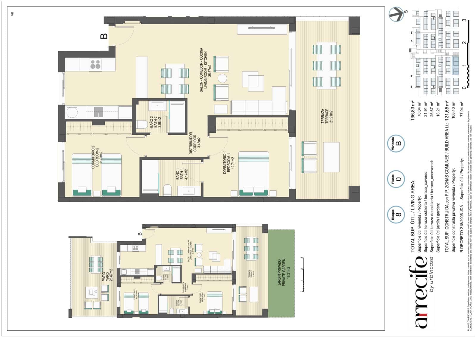2 slaapkamer Flat te koop in Bahia de Casares met zwembad garage - € 450.000 (Ref: 9473190)
