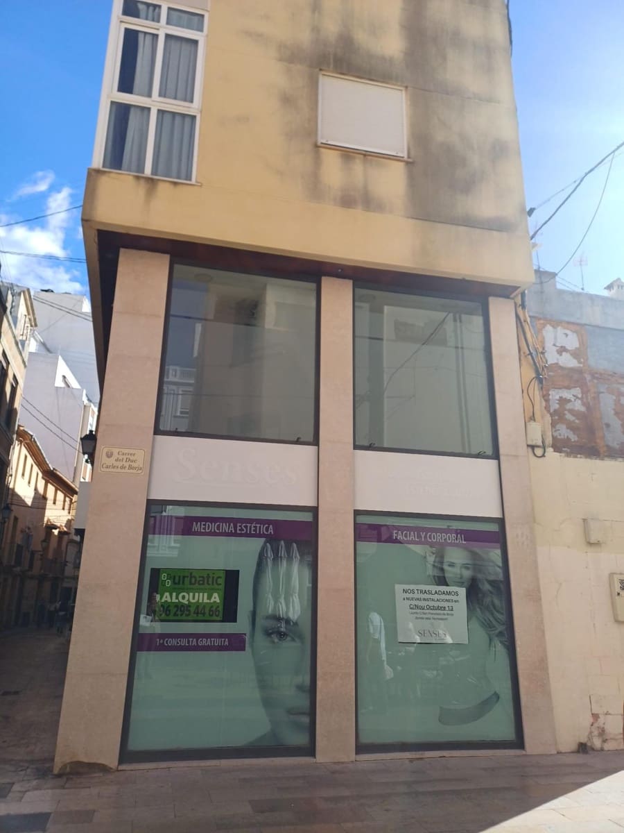 Kommersiell til leie i Gandia - € 1 200 (Ref: 3314959)