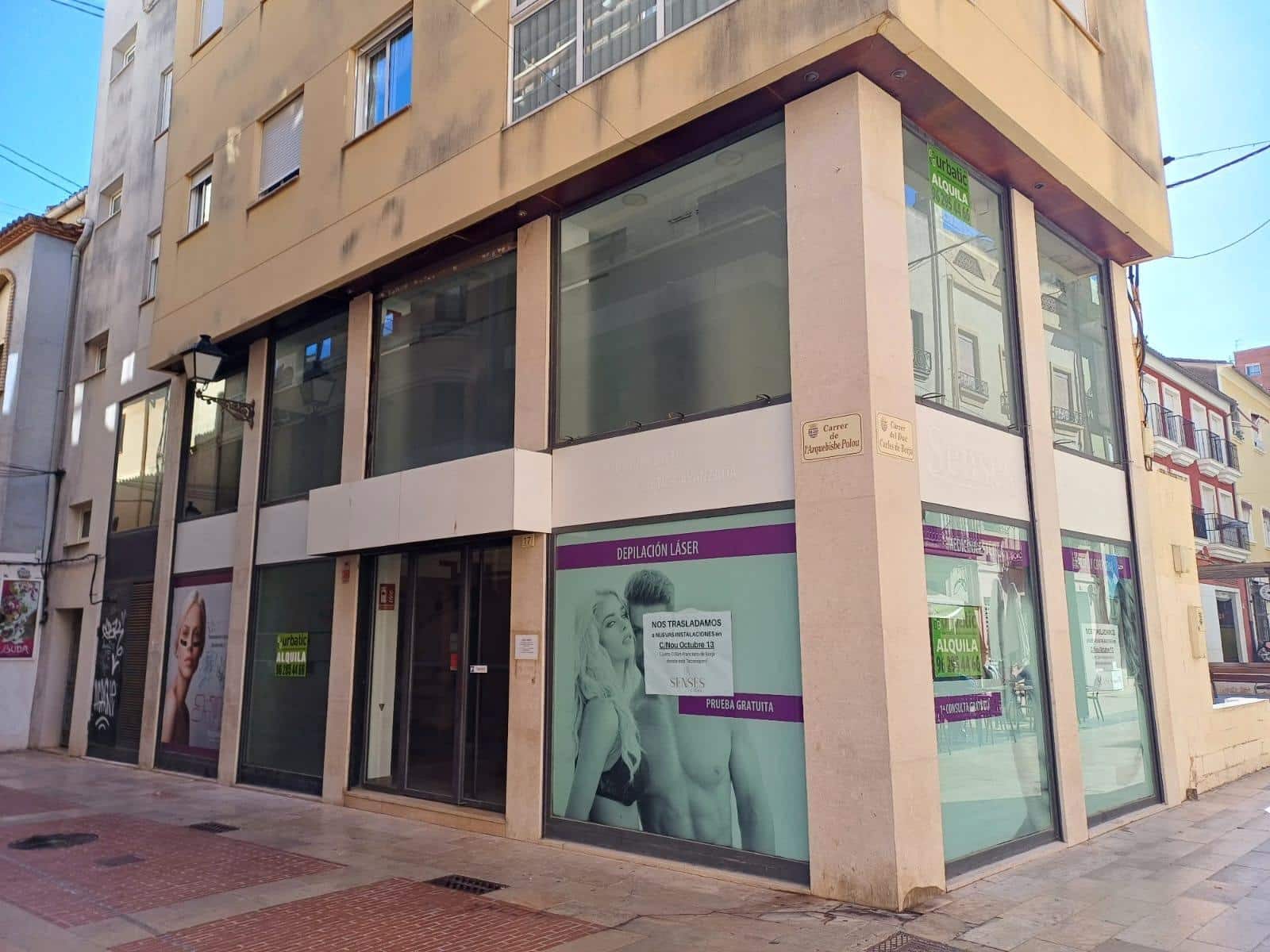 Kommersiell til leie i Gandia - € 1 200 (Ref: 3314959)