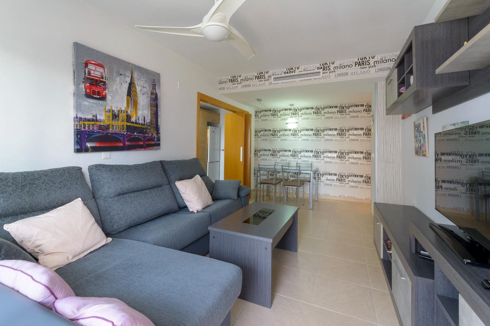 2 sypialnia Apartament na sprzedaż w Bellreguard z basenem garażem - 175 000 € (Ref: 9338405)