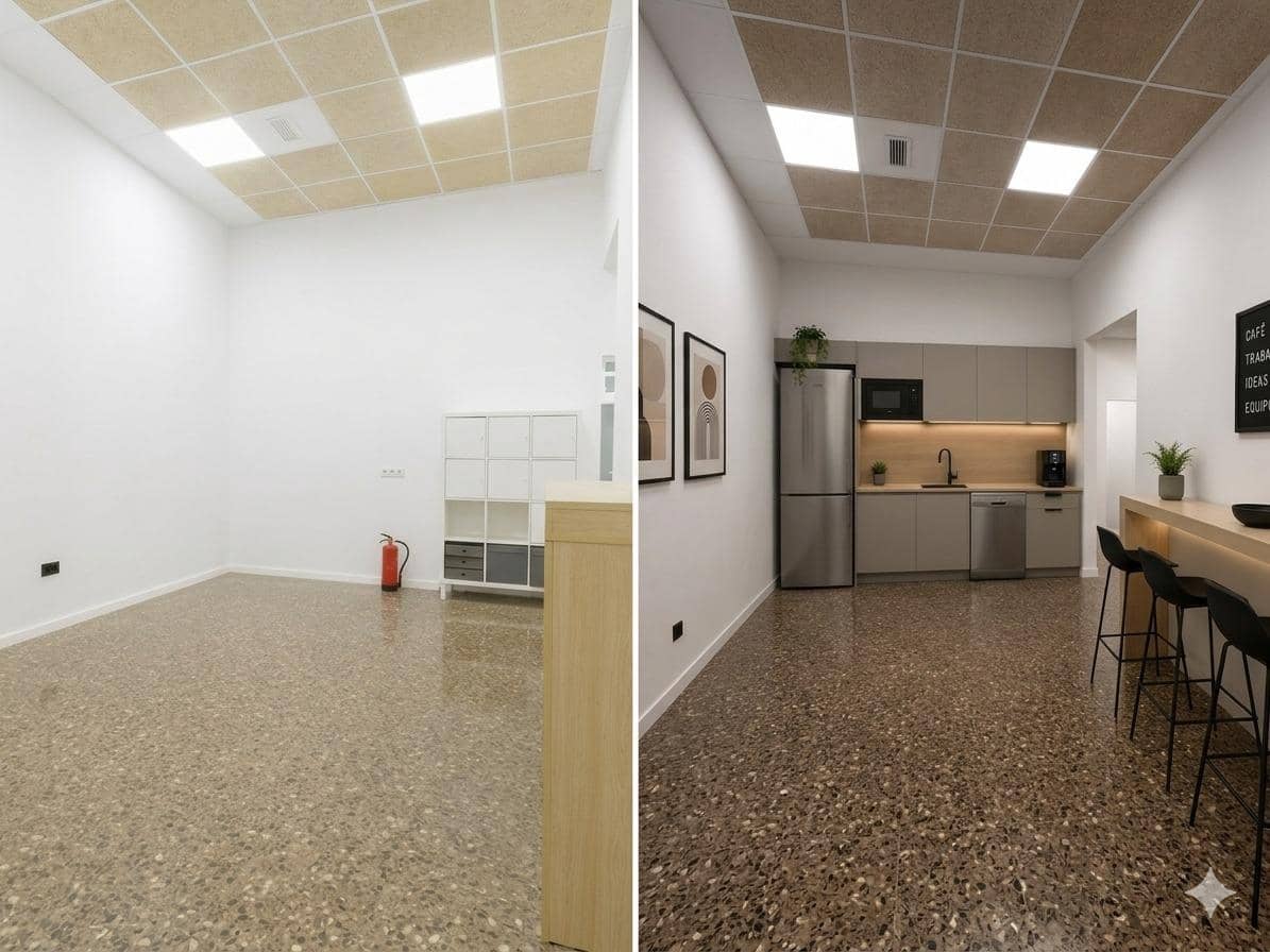 5 camera da letto Ufficio da affittare in Gandia - 300 € (Rif: 9892495)