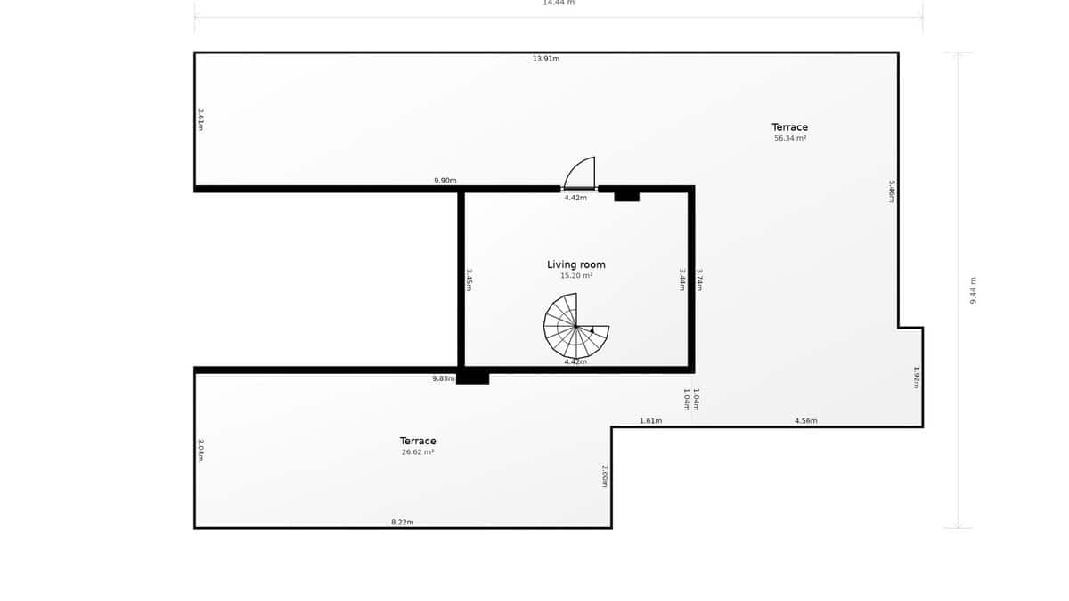 3 bedroom Penthouse for sale in Benalmadena with pool garage - € 599,000 (Ref: 9524598)