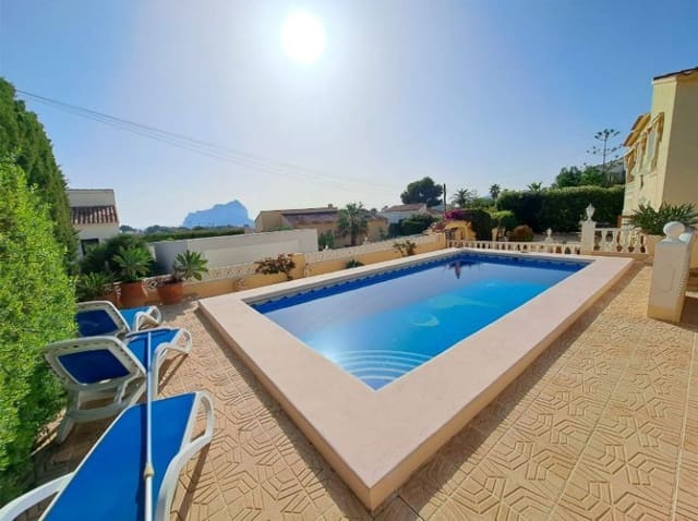 3 soverom Villa til salgs i Calpe / Calp med svømmebasseng garasje - € 490 000 (Ref: 9416202)