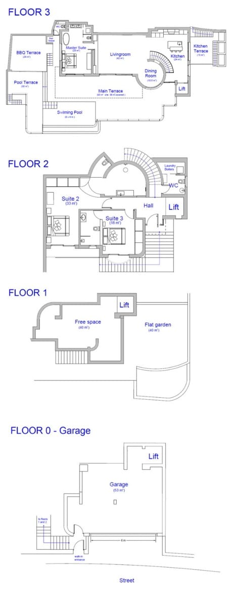 4 bedroom Villa for sale in Altea with pool garage - € 1,750,000 (Ref: 9416203)