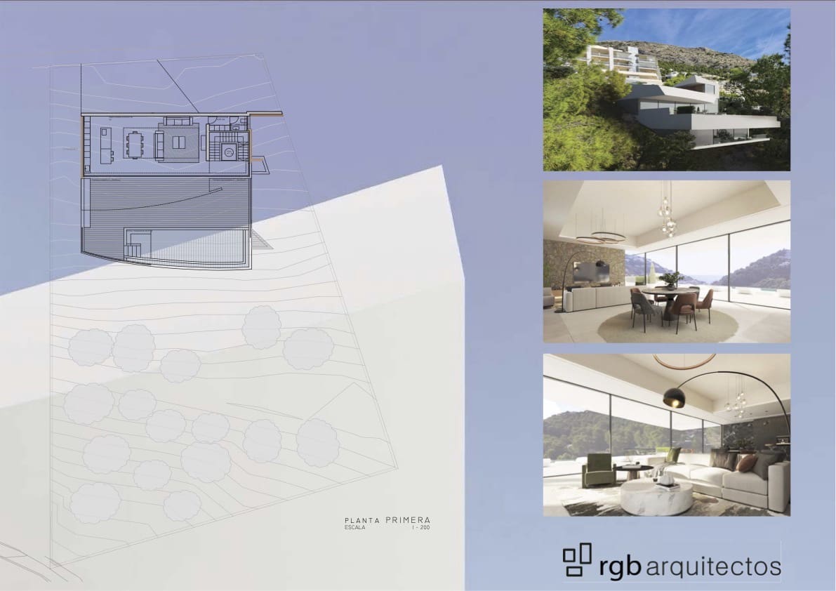 Byggetomt til salgs i Altea - € 349 000 (Ref: 9417946)