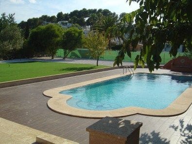 4 makuuhuone Huvila lomavuokrausta paikassa Javea / Xabia mukana uima-altaan 
autotalli - 1 850 € (Ref: 5930491)