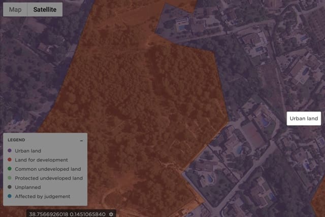 Tomt till salu i Javea / Xàbia - 795 000 € (Ref: 9788058)