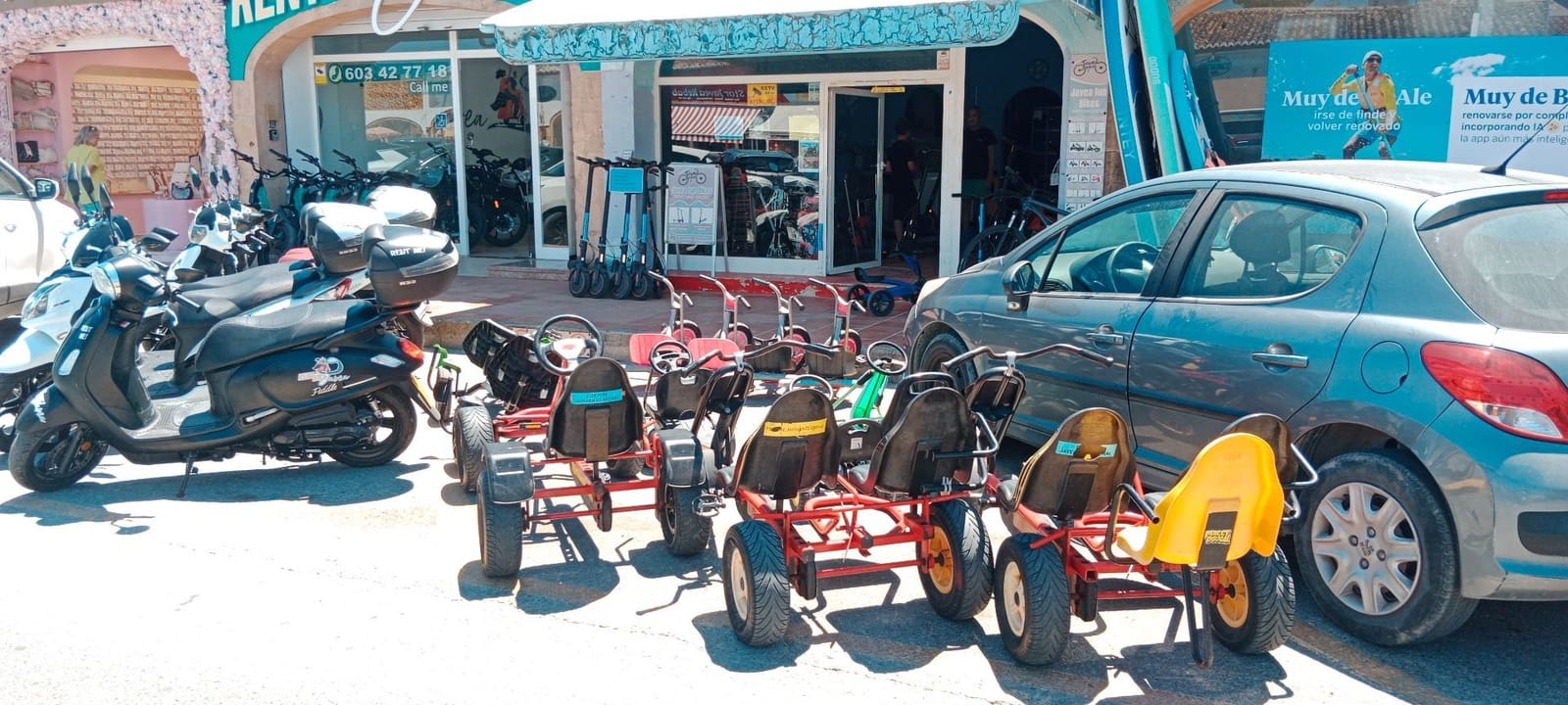 Commercial for rent in Javea / Xabia with garage - € 920 (Ref: 9868286)