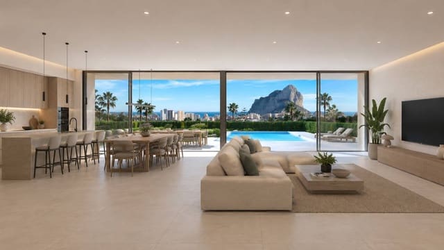 5 Zimmer Villa zu verkaufen in Calpe / Calp mit Pool Garage - 1.620.000 € (Ref: 10013349)