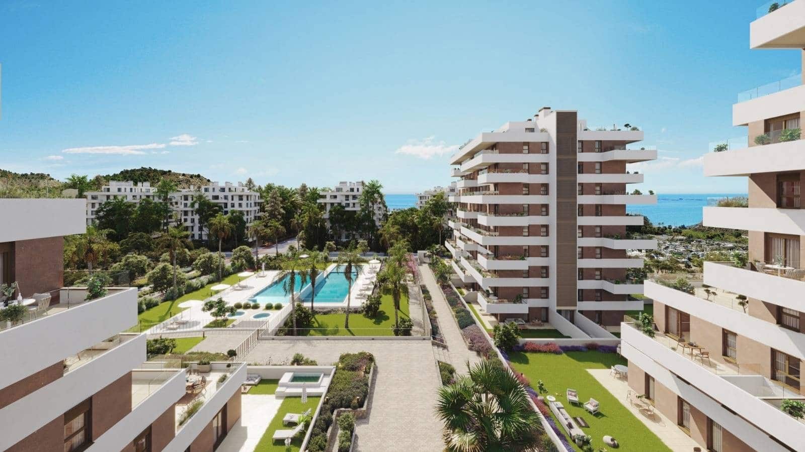 2 makuuhuone Huoneisto myytävänä paikassa La Villajoyosa / Vila Joiosa mukana uima-altaan - 389 000 € (Ref: 10047322)