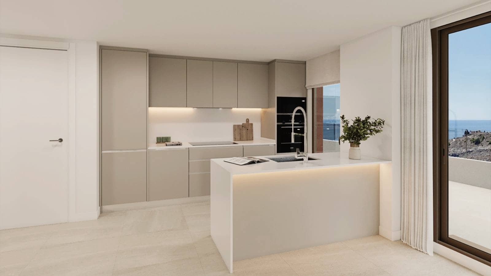 2 makuuhuone Huoneisto myytävänä paikassa La Villajoyosa / Vila Joiosa mukana uima-altaan - 389 000 € (Ref: 10047322)
