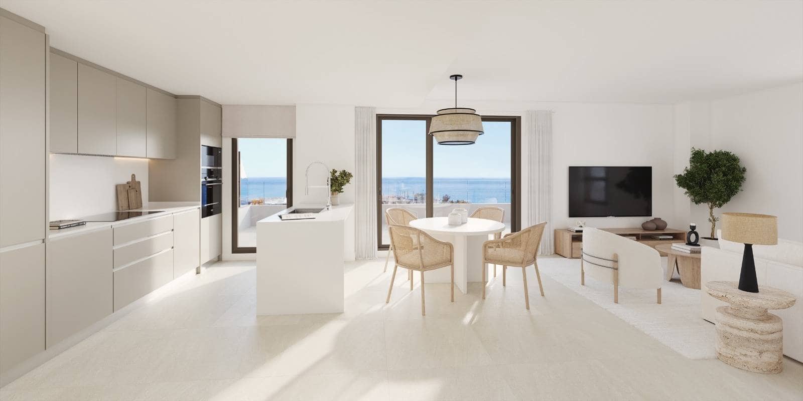 2 makuuhuone Huoneisto myytävänä paikassa La Villajoyosa / Vila Joiosa mukana uima-altaan - 389 000 € (Ref: 10047322)