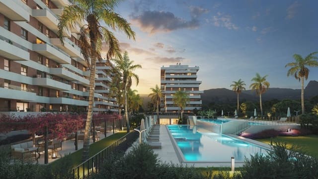 2 makuuhuone Huoneisto myytävänä paikassa La Villajoyosa / Vila Joiosa mukana uima-altaan - 389 000 € (Ref: 10047322)