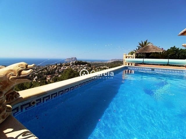 4 sypialnia Willa na sprzedaż w Moraira, Teulada-Moraira z basenem garażem - 1 550 000 € (Ref: 4914789)