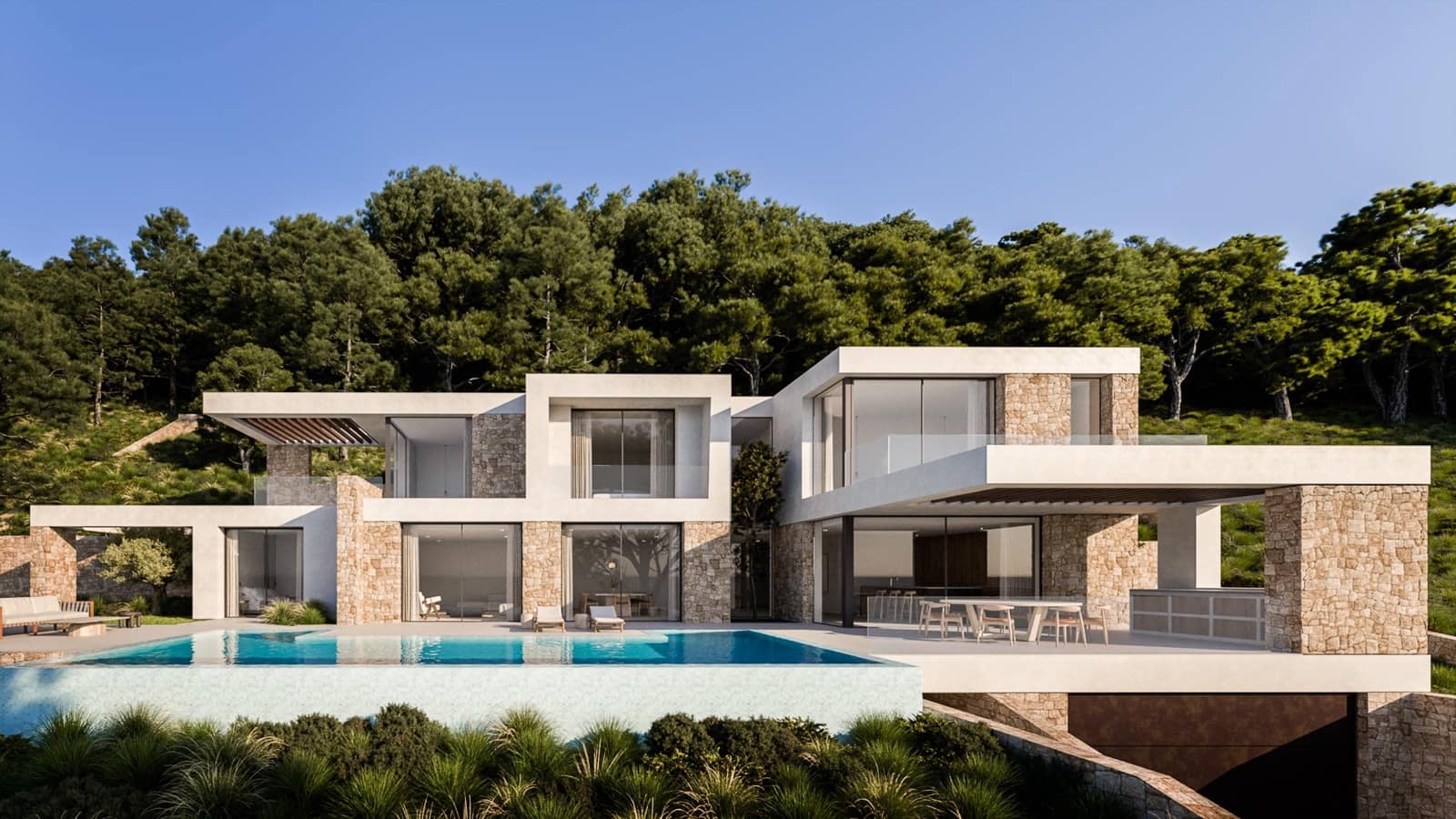 4 sypialnia Willa na sprzedaż w Javea / Xabia z basenem garażem - 1 550 000 € (Ref: 4975445)