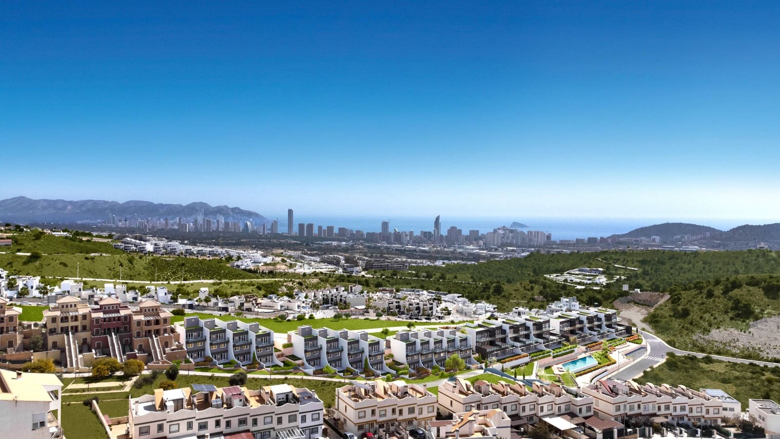 2 quarto Apartamento para venda em Finestrat - 372 500 € (Ref: 7615294)