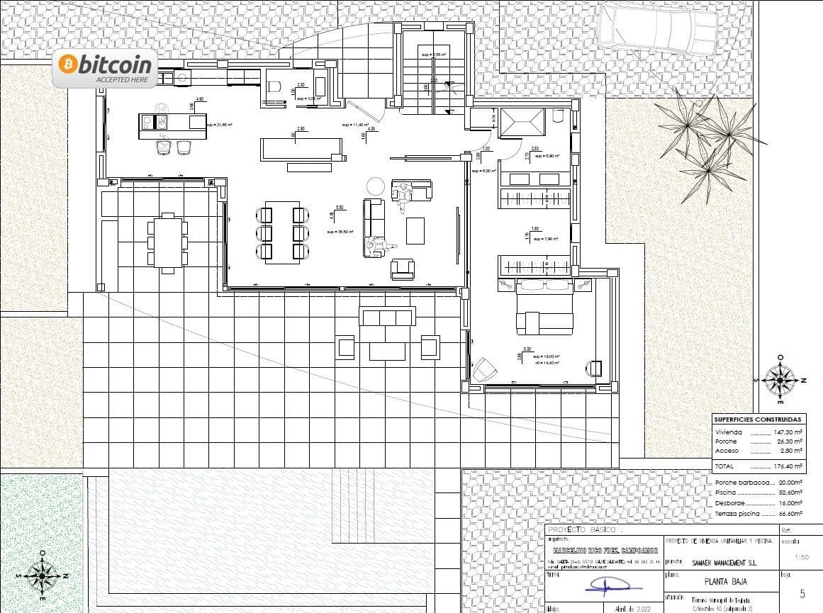 4 soverom Villa til salgs i Moraira med svømmebasseng garasje - € 1 995 000 (Ref: 7985930)